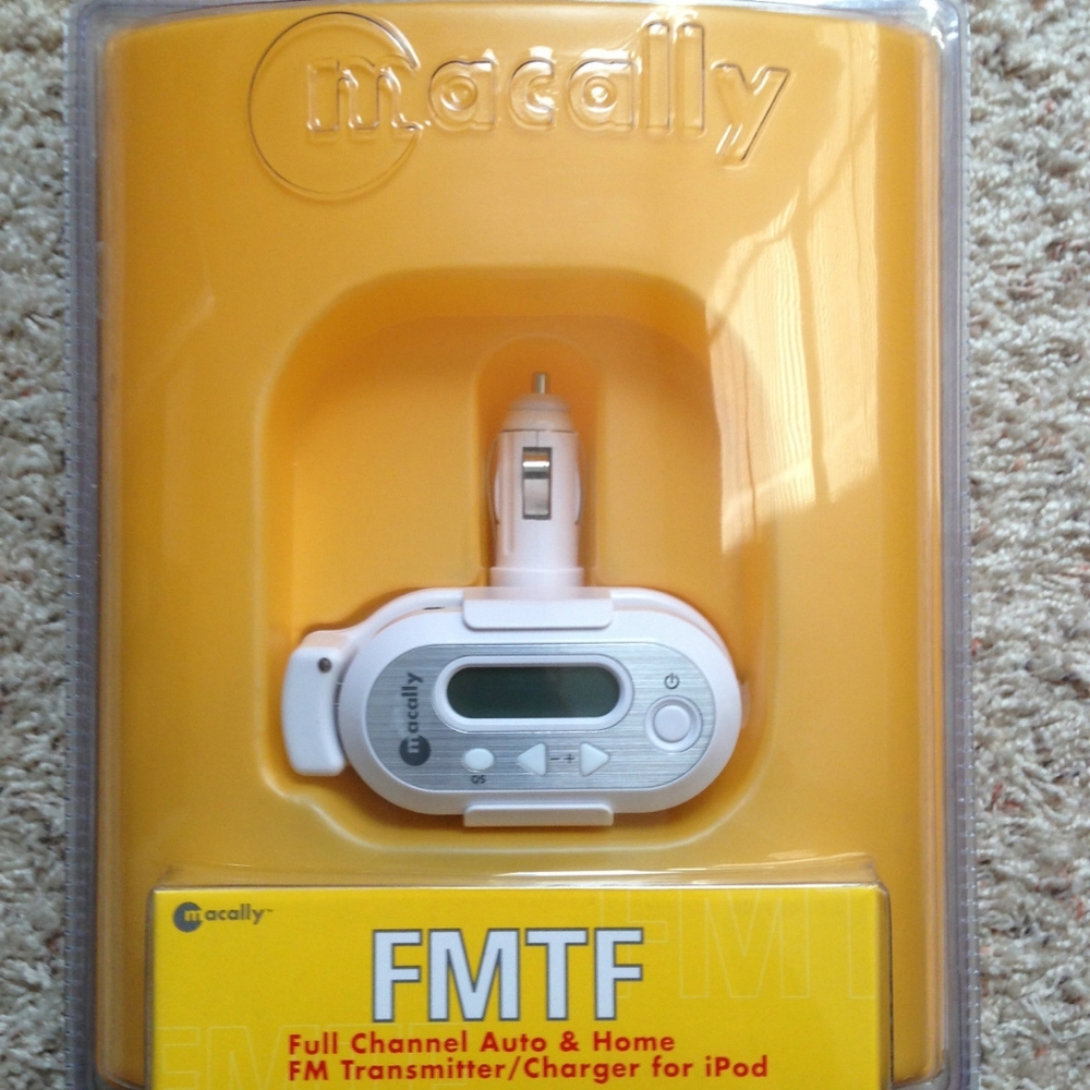 New Macally Full Channel Auto & Home FM Transmitte